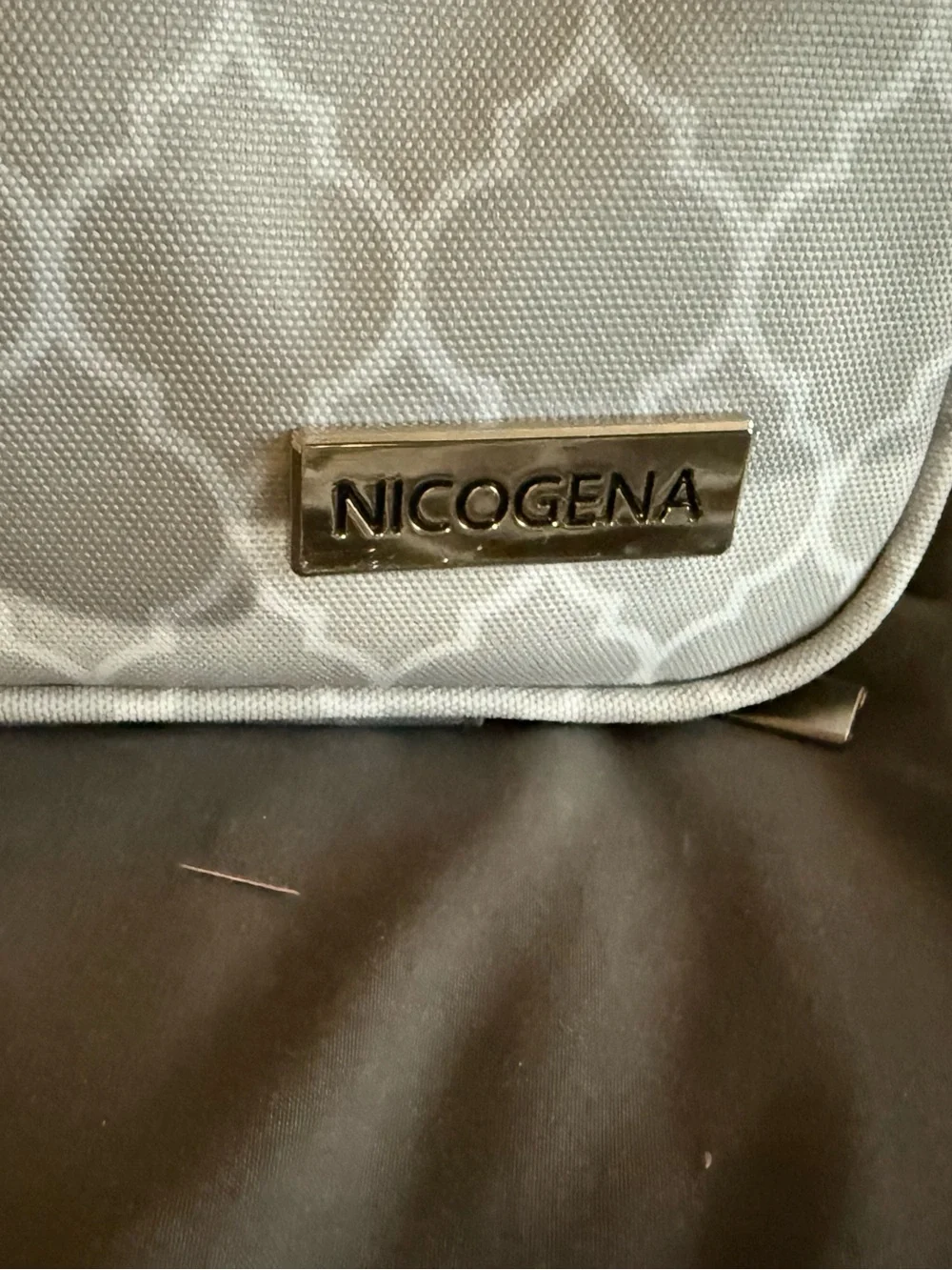 Large Gray Cricut Maker Storage Organizer Bag with Handles